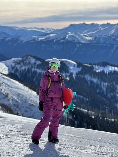 Сноубордический комбинезон женский