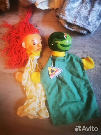 Кукольный театр игрушки на руку СССР