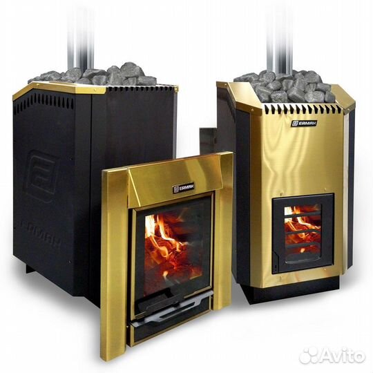Печь Для Бани ermak 24 люкс gold