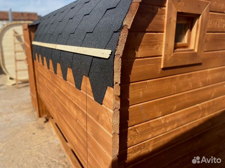 Баня бочка квадро с доставкой