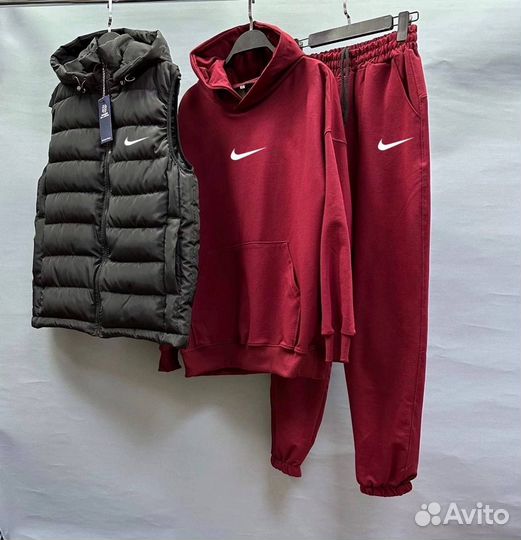 Спортивный костюм мужской Nike тройка легкий