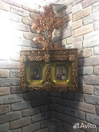 Полки для икон, домашний иконостас