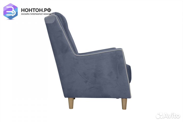 Кресло Айрин светло-синее