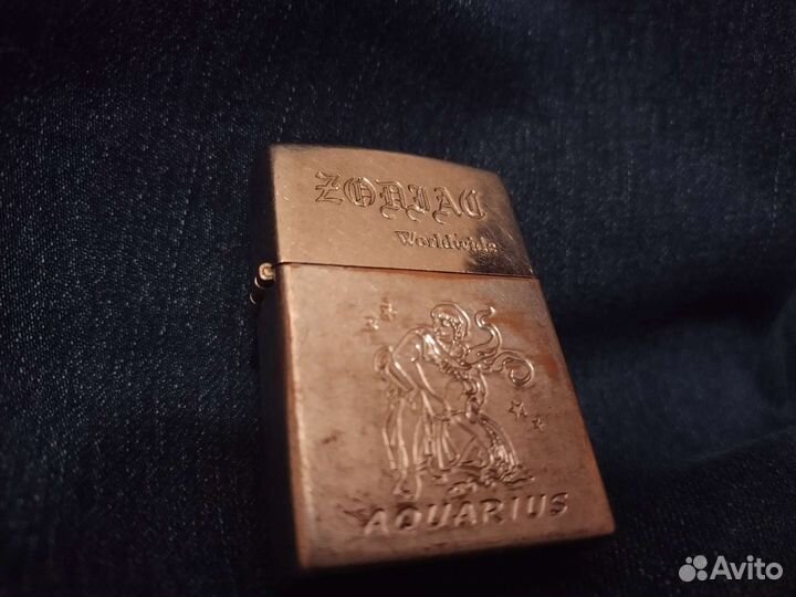 Зажигалка zippo медная
