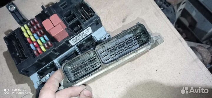 Комплект Эбу Fiat 198a4000 T-jet 16v 120hp