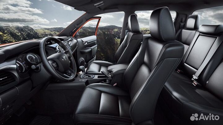 Коврики в салон toyota Hilux 2015-н.в