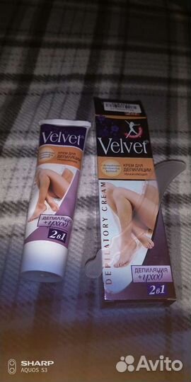 Крем для депиляции Velvet