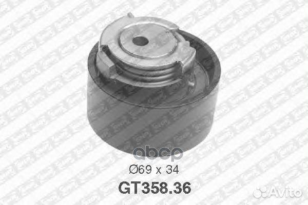 Ролик натяжной ремня грм GT35836 NTN-SNR