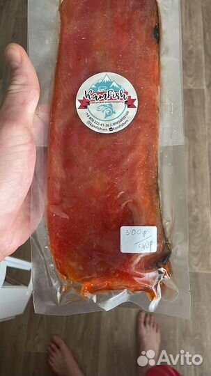 Красная малосольная рыба (нерка, кета, кижуч)