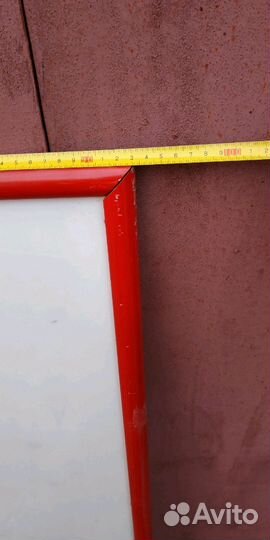 Рамка алюминий с клик- системой