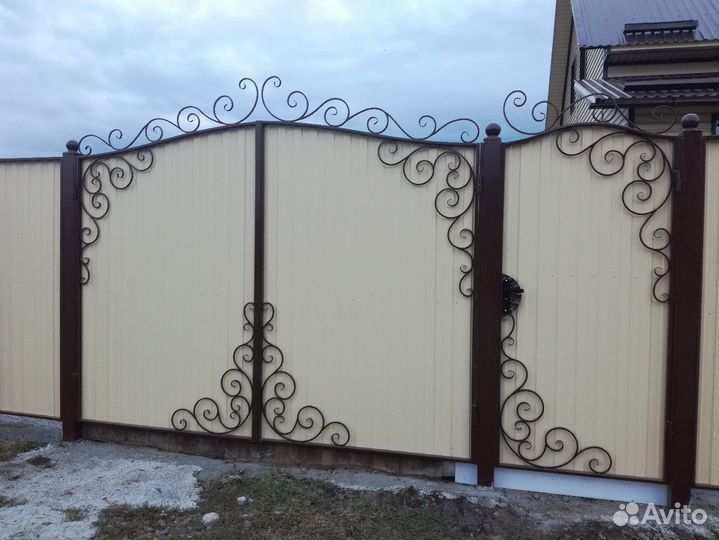 Кованые ворота