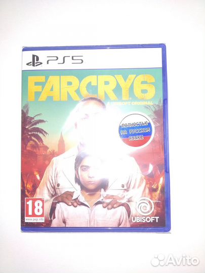 Far cry 6 PS5 полностью на русском новый диск