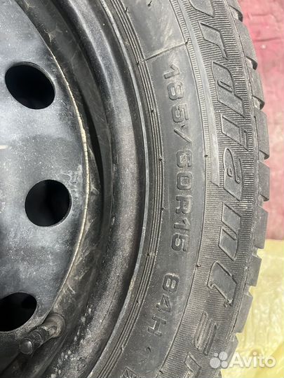 Штампованные диски r15 на новой резине