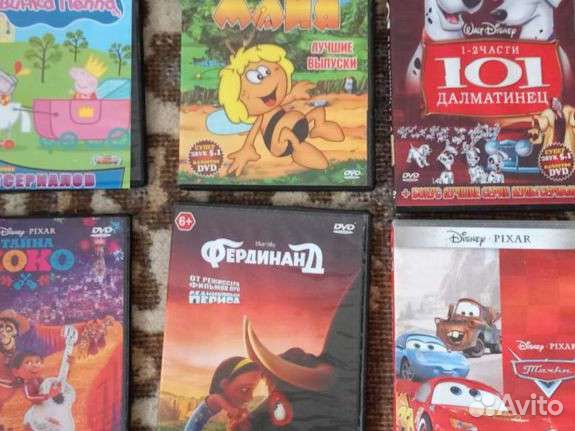 Dvd диски с мультфильмами купить в Санкт-Петербурге | Электроника | Авито