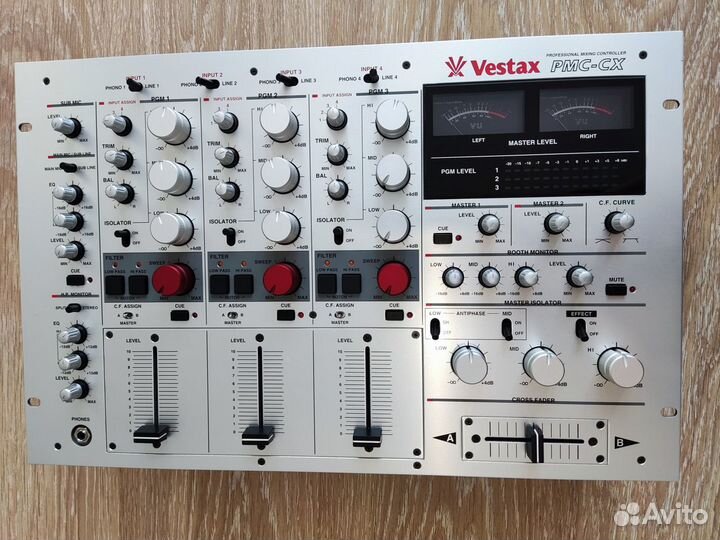 DJ микшерный пульт Vestax PMC-CX