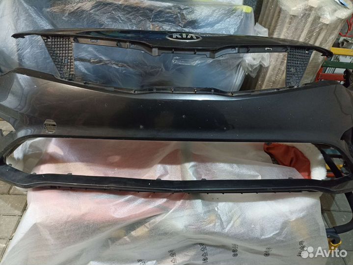 Передний бампер на kia optima 4