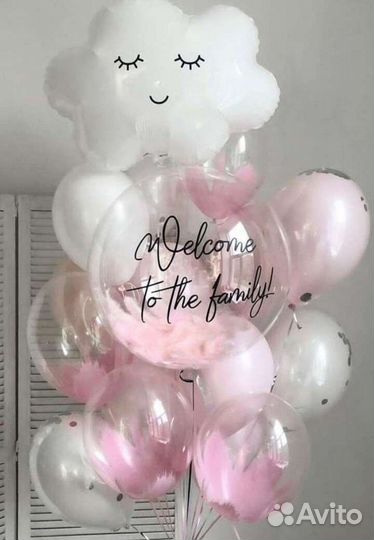 Шары на выписку