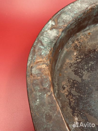 Дореволюционный медный таз