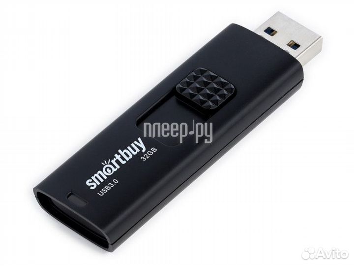 32Gb - SmartBuy UFD 3.0 Fashion Black SB032GB3FSK