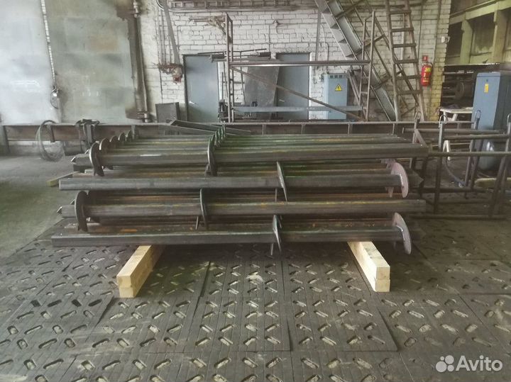 Винтовые сваи для забора