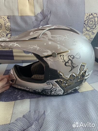 Детский кроссовый шлем