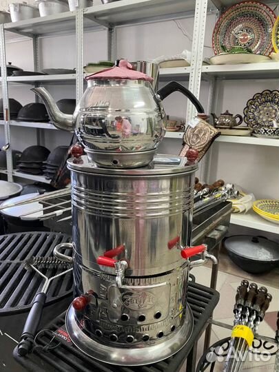 Самовар на дровах