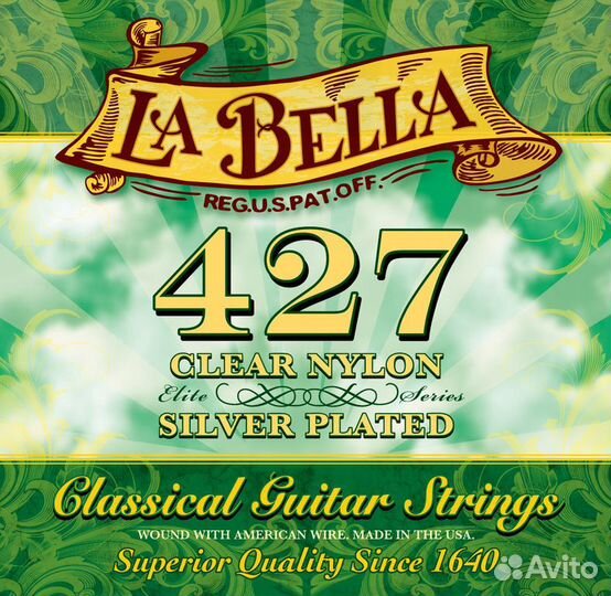 Струны для классической гитары La Bella 427