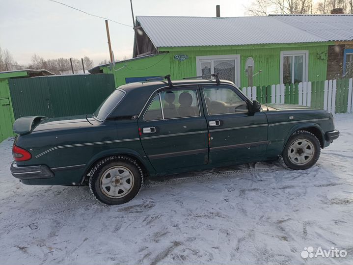 ГАЗ 3110 Волга 2.4 МТ, 1998, 240 000 км