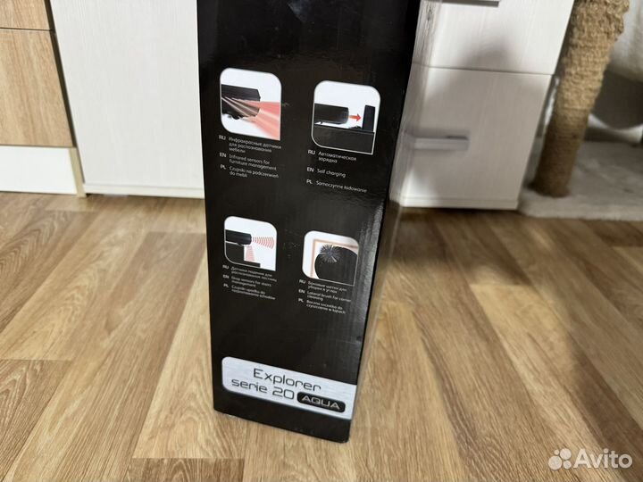 Робот пылесос моющий tefal explorer serie 20