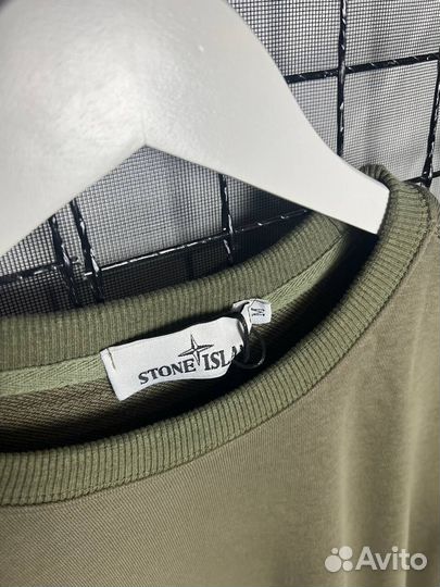 Свитшоты Stone island (черный, хаки, белый)