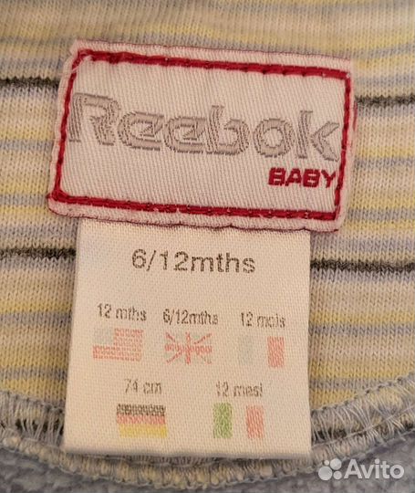 Спортивный костюм reebok р.74 оригинал и шапочка