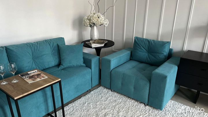 Диван с подлокотником