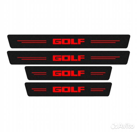 Накладки на пороги golf