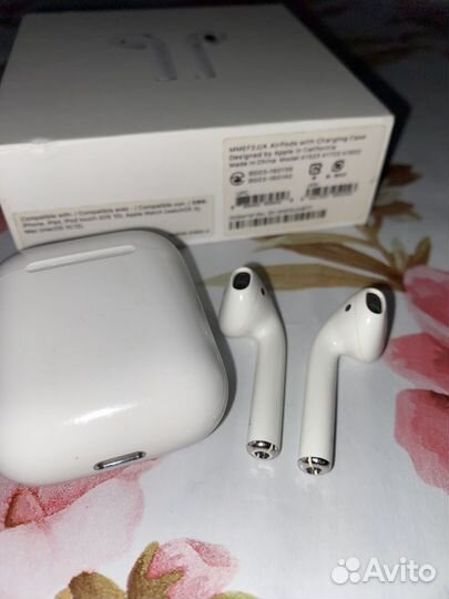 Apple aipods 1 поколение, наушники оригинал