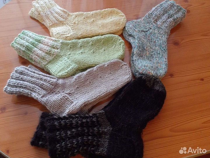 Носки шерстяные женские