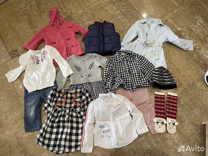 Детские вещи пакетом для девочек 86-92