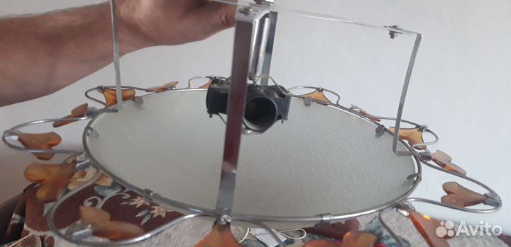 Потолочные светильники и люстры бу