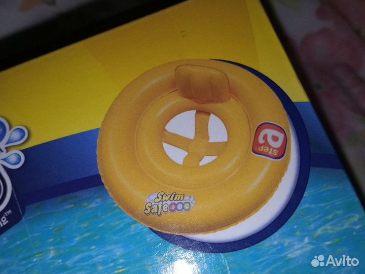 Круг с сиденьем для малышей (0+). Новый