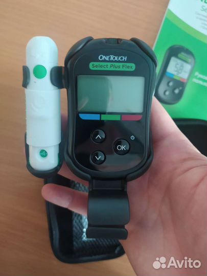Глюкометр one touch select plus flex