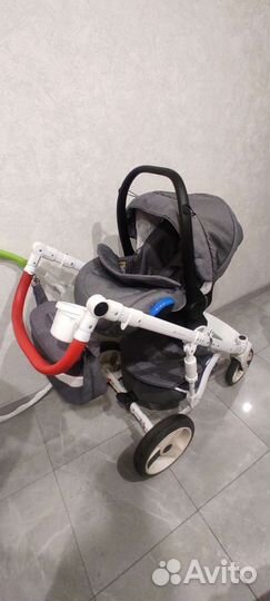 Коляска adamex carbon 3 в 1