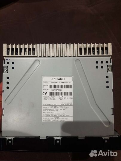 Магнитола mitsubishi