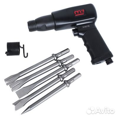 Пневмозубило 10 мм, 3200 уд/мин mighty seven