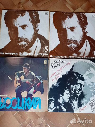 Грампластинки Высоцкого СССР 70-80 годов, раритет