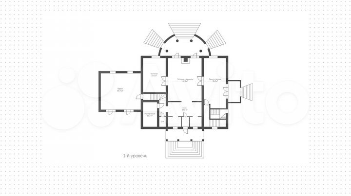 Коттедж 470 м² на участке 23,5 сот.