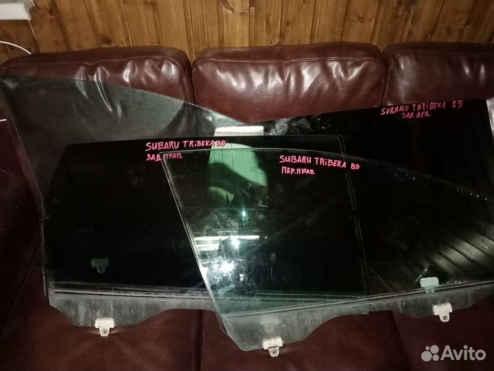 Стекла опускные дверей Субару Трибека В9