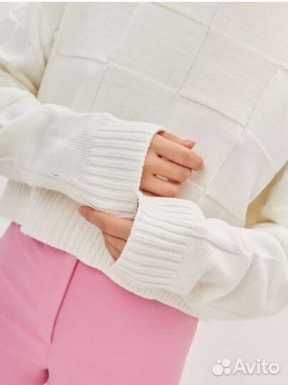 Свитер новый (42-50) новый оверсайз