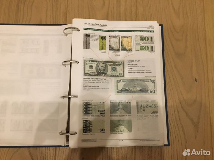 Книга Подлинные банкноты: основные средства защиты
