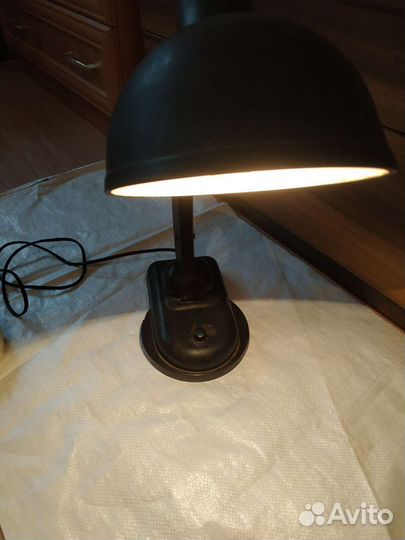 Лампа настольная СССР