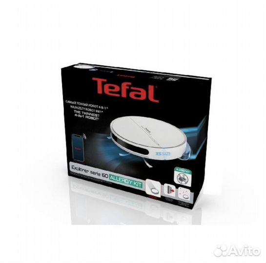 Робот пылесос tefal series 60 X size