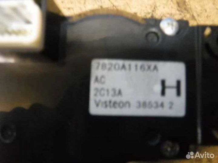 Блок управления отопителем Mitsubishi Asx